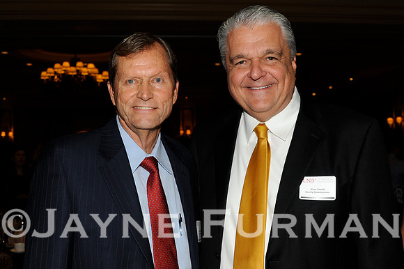 Commissioner Bruce Woodbury and County Commissioner Steve Sisolak