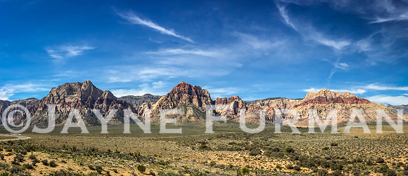 Red Rock Canyon Panorama
