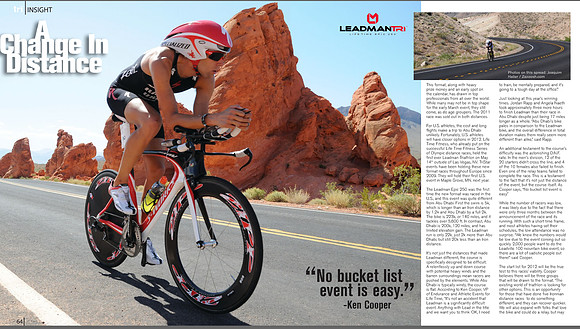 Jordan Rapp, Tri-Magazine Aug 2011