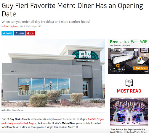 Metro Diner - Eater Vegas