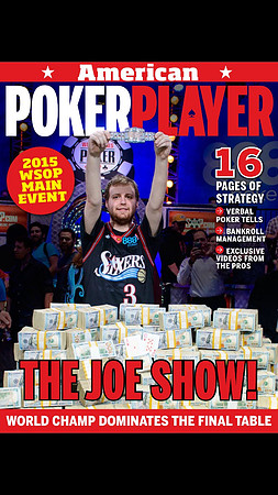 Cover Photo Poker Player Magazine