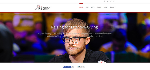 Martin Jacobson, Reg-Charity.org website banner