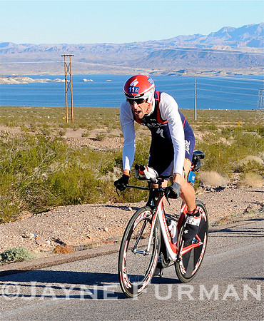 Jordan Rapp charging up the hill