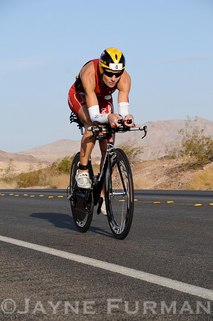Karin Thuerig - 2nd womens, with fastest ladies bike time