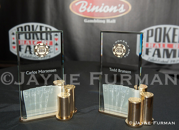 2016 Poker Hall of Fame Induction Ceremony